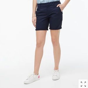 J. Crew 9” Chino Shorts - Navy Blue (NWOT)